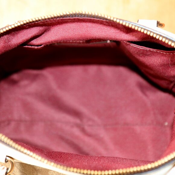 Coach Signature Exotic Mix Mini Emma Satchel EUC - Picture 11 of 11